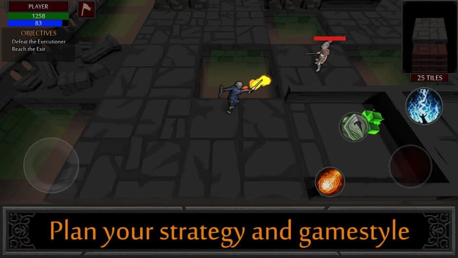 Скриншот 1 из Dungeons and Tiles
