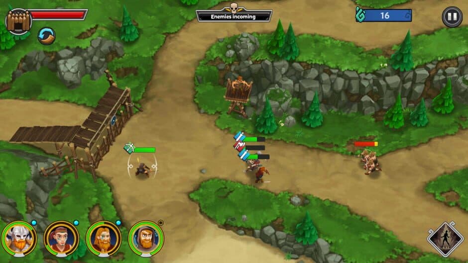 Скриншот 2 из Heroes of Valhalla