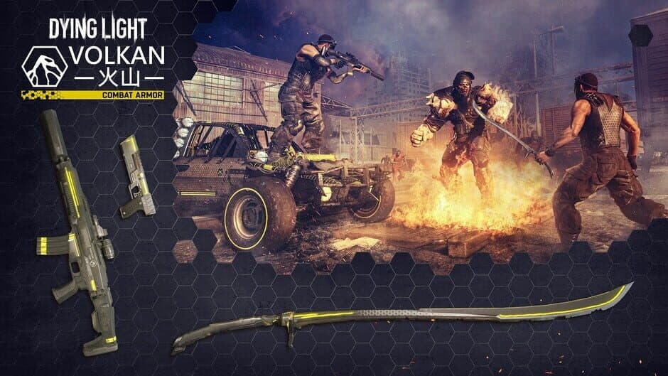 Скриншот 1 из Dying Light: Volkan Combat Armor Bundle