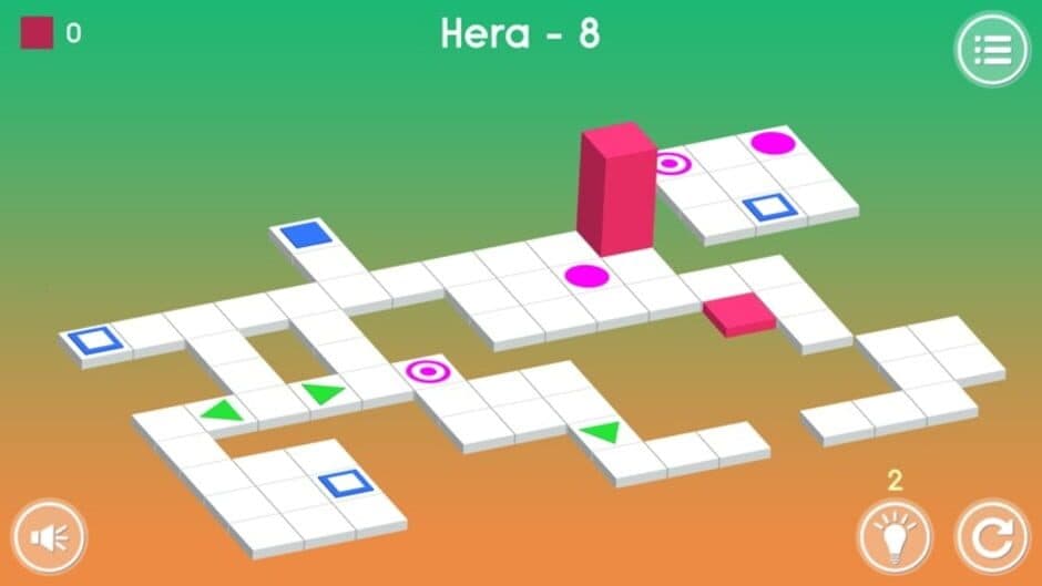 Скриншот 2 из Bloxorz: Rolling Block