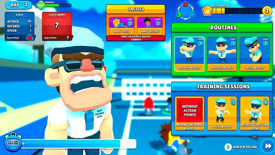 Скриншот 1 из Volleyball Trainer: The Legend of Sports