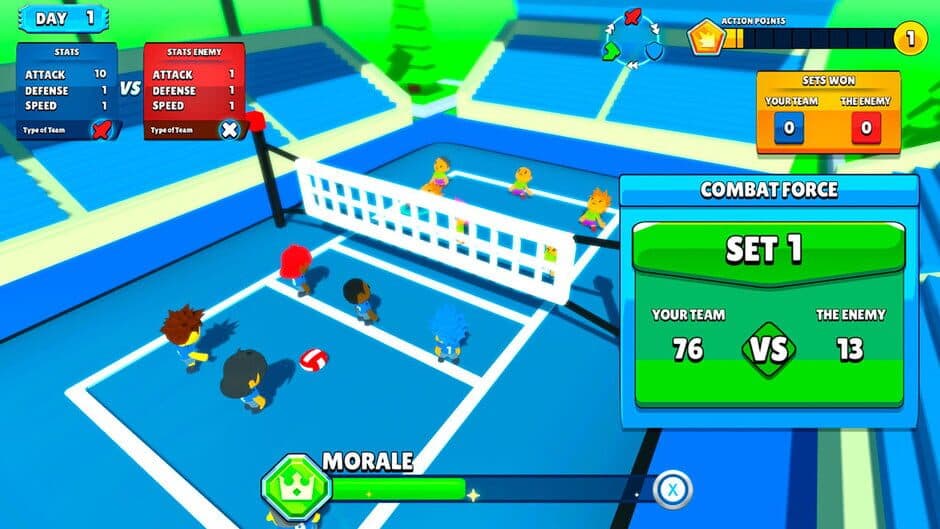 Скриншот 3 из Volleyball Trainer: The Legend of Sports