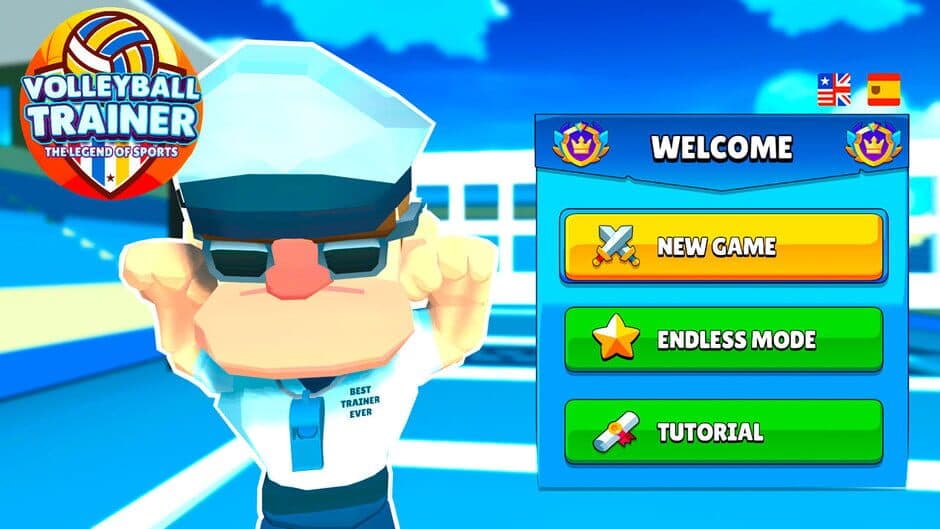 Скриншот 2 из Volleyball Trainer: The Legend of Sports