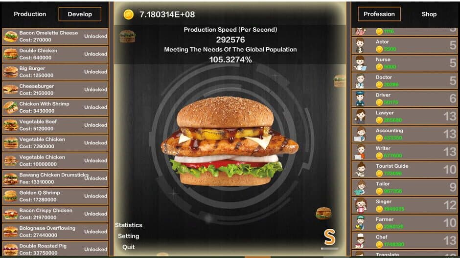 Скриншот 3 из Idle Hamburgers Save the World