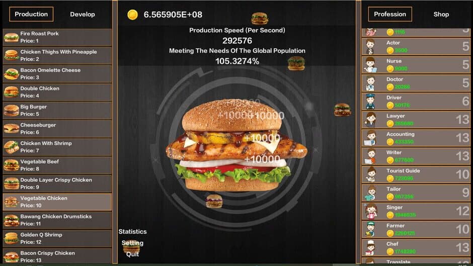 Скриншот 4 из Idle Hamburgers Save the World