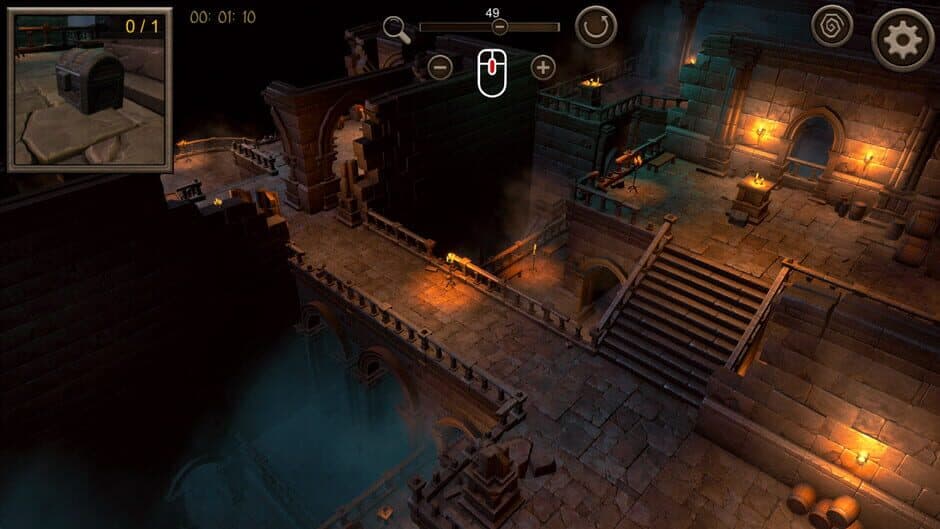 Скриншот 3 из Hidden Dungeon Top-Down 3D