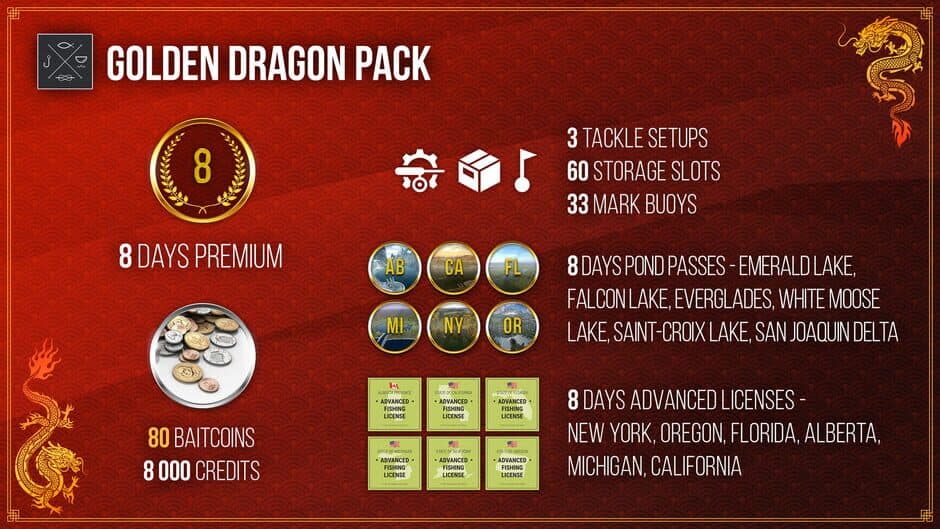 Скриншот 4 из Fishing Planet: Golden Dragon Pack
