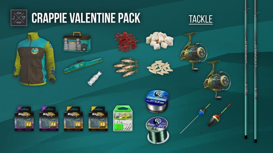 Скриншот 2 из Fishing Planet: Crappie Valentine Pack