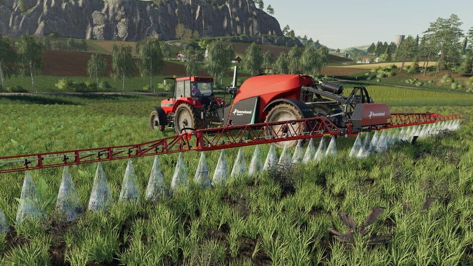 Скриншот 6 из Farming Simulator 19: Kverneland & Vicon Equipment Pack