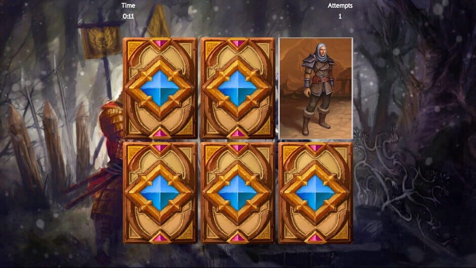 Скриншот 3 из Fantasy Memory Card Game: Expansion Pack 5