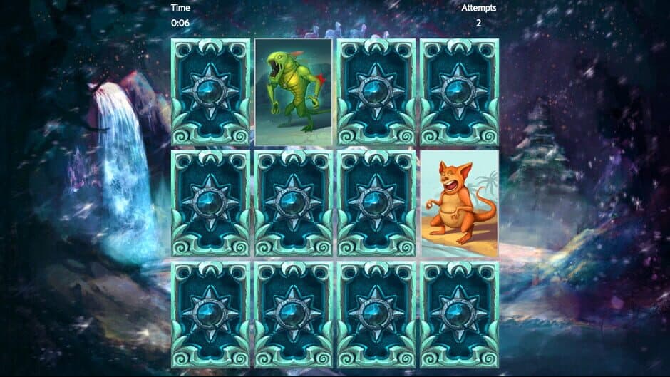Скриншот 4 из Fantasy Memory Card Game: Expansion Pack 3
