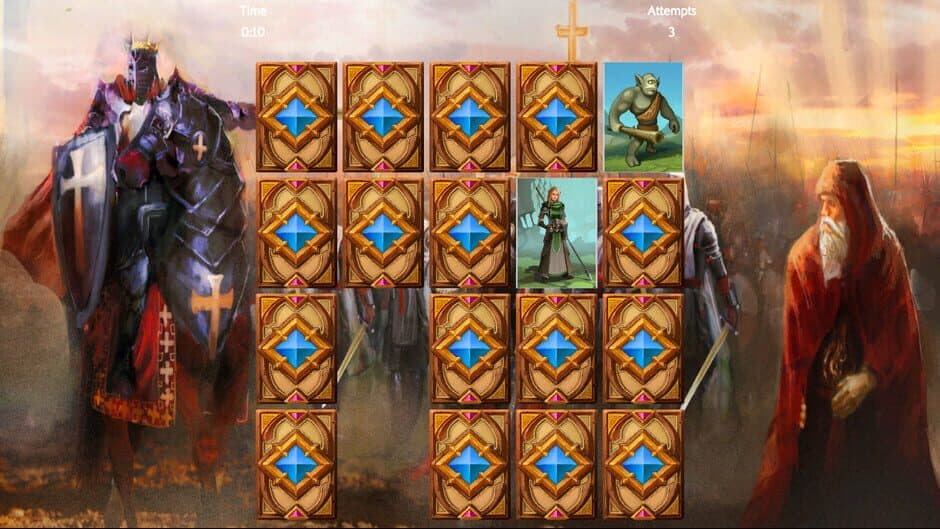 Скриншот 3 из Fantasy Memory Card Game: Expansion Pack 4