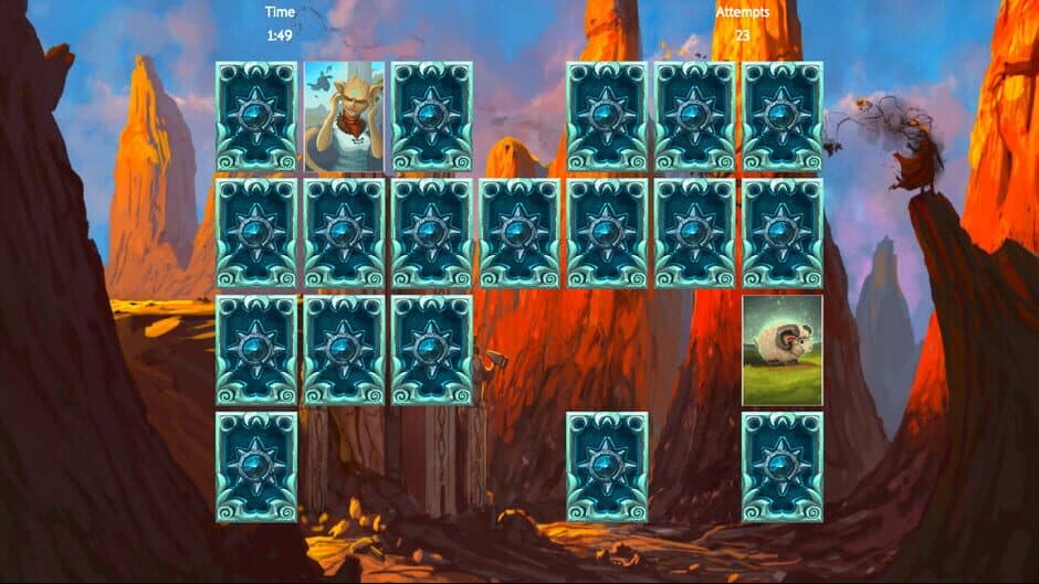 Скриншот 1 из Fantasy Memory Card Game: Expansion Pack 13