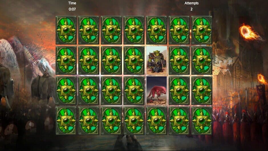 Скриншот 1 из Fantasy Memory Card Game: Expansion Pack 6