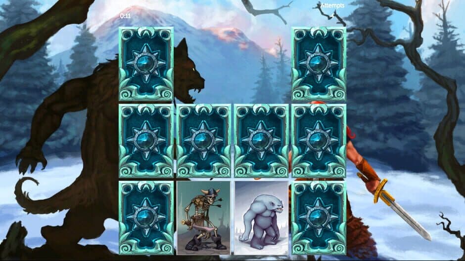 Скриншот 2 из Fantasy Memory Card Game: Expansion Pack 7