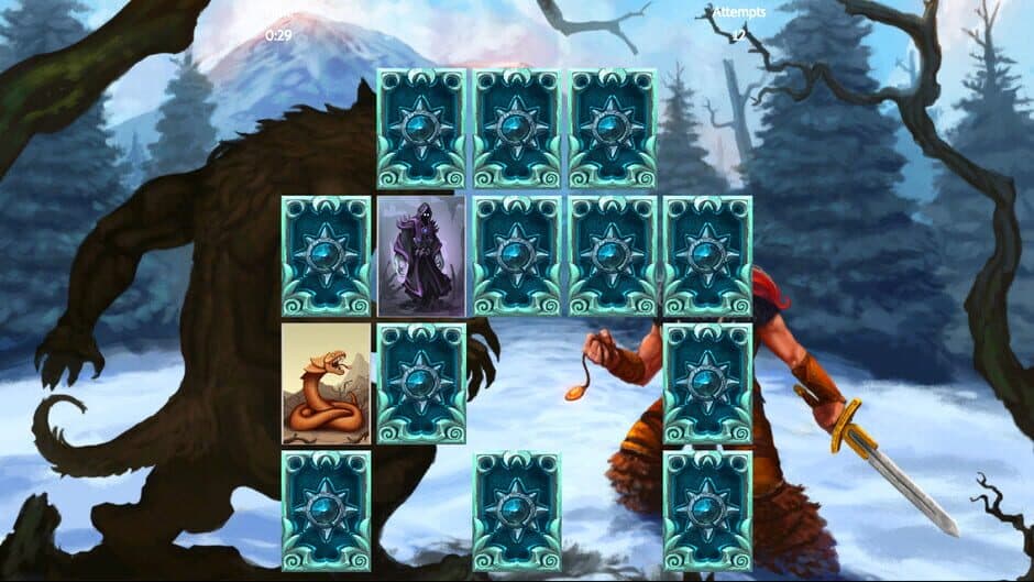 Скриншот 4 из Fantasy Memory Card Game: Expansion Pack 7