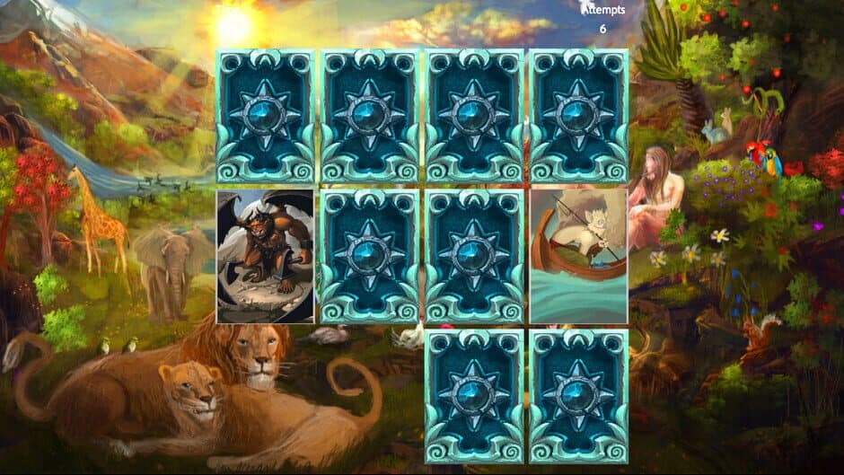 Скриншот 4 из Fantasy Memory Card Game: Expansion Pack 9