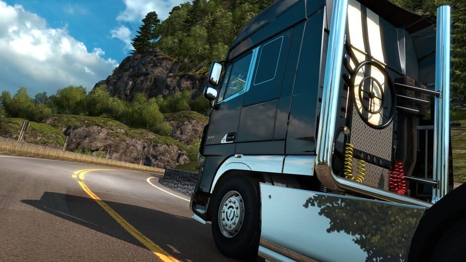 Скриншот 1 из Euro Truck Simulator 2: XF Tuning Pack