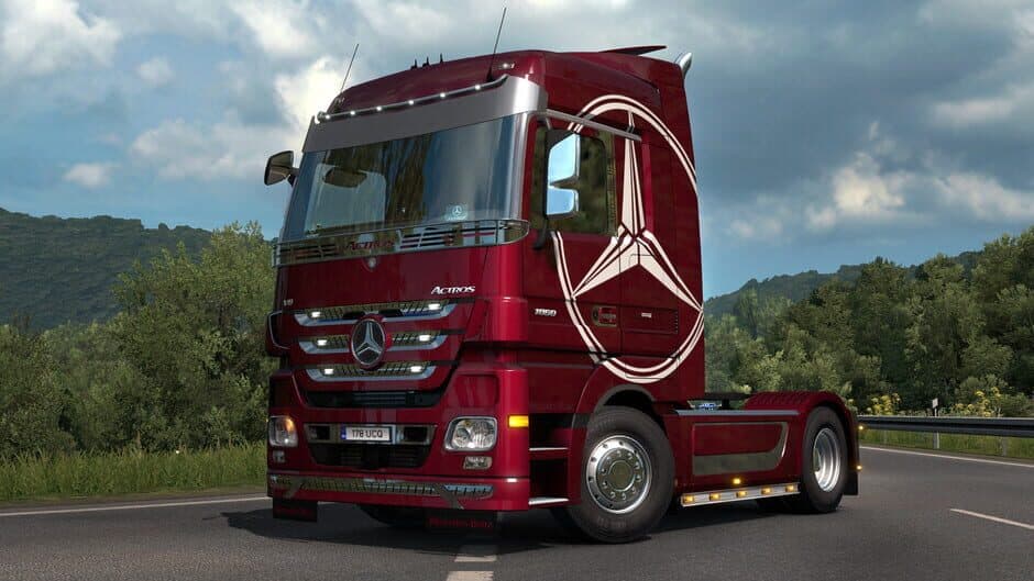 Скриншот 1 из Euro Truck Simulator 2: Actros Tuning Pack