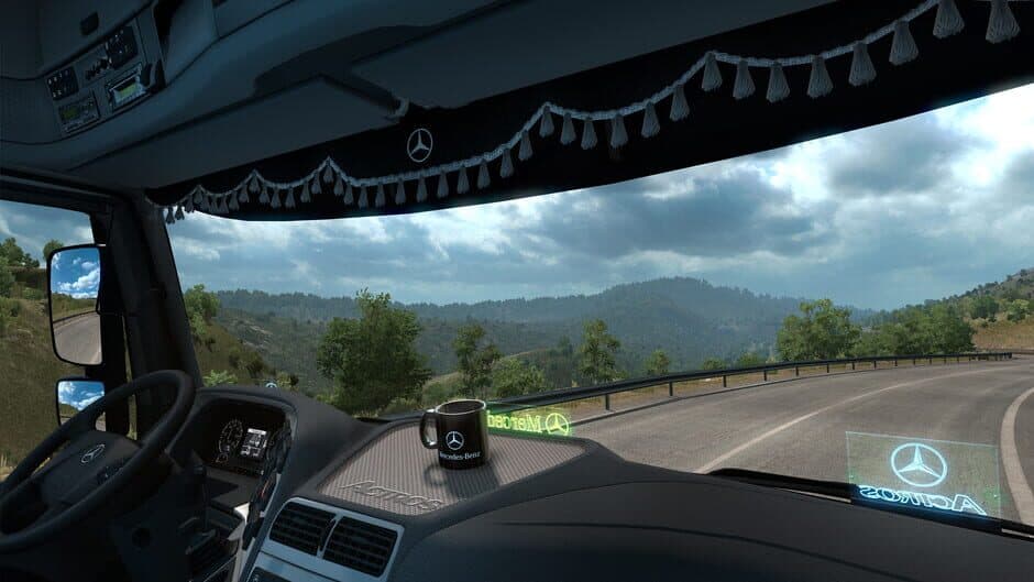 Скриншот 3 из Euro Truck Simulator 2: Actros Tuning Pack