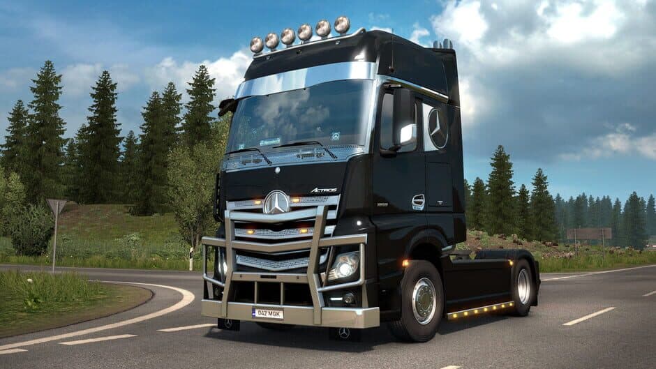 Скриншот 4 из Euro Truck Simulator 2: Actros Tuning Pack