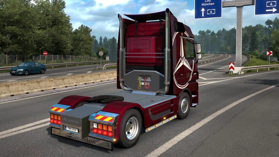 Скриншот 5 из Euro Truck Simulator 2: Actros Tuning Pack