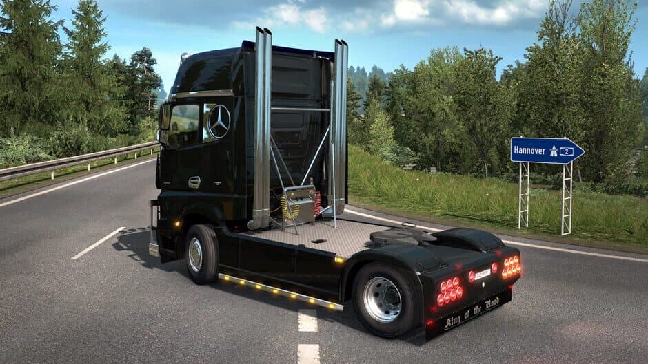Скриншот 6 из Euro Truck Simulator 2: Actros Tuning Pack