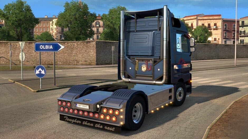 Скриншот 9 из Euro Truck Simulator 2: Actros Tuning Pack