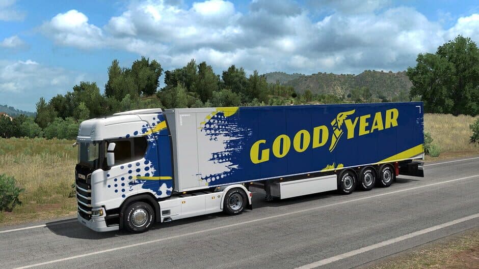 Скриншот 9 из Euro Truck Simulator 2: Goodyear Tyres Pack