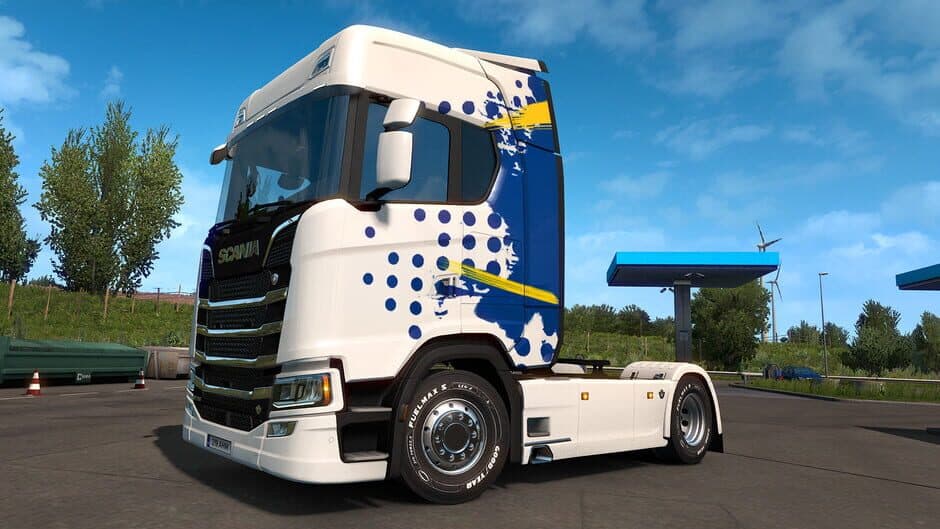Скриншот 2 из Euro Truck Simulator 2: Goodyear Tyres Pack