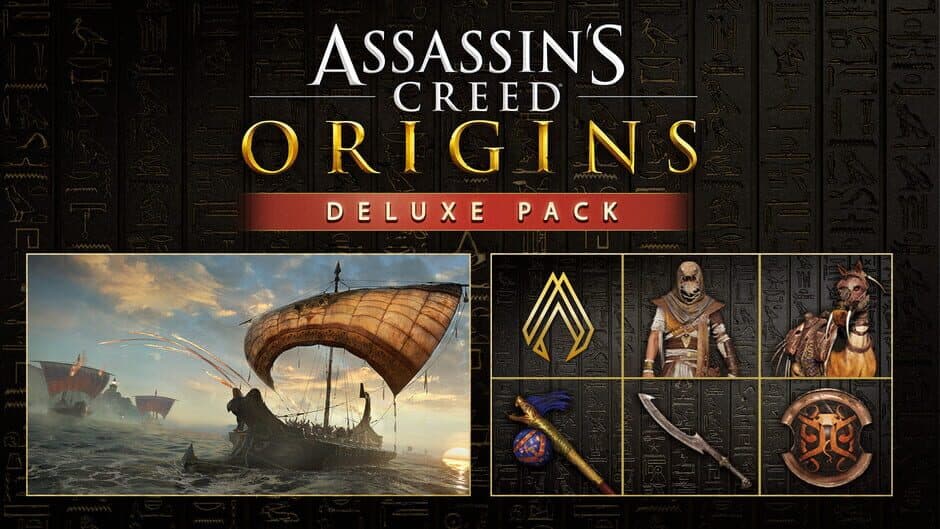 Скриншот 1 из Assassin's Creed Origins: Deluxe Pack