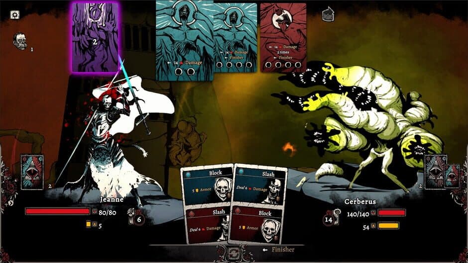 Скриншот 2 из Nadir: A Grimdark Deckbuilder