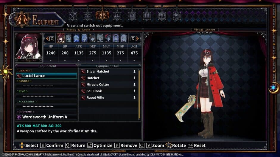 Скриншот 7 из Death end re;Quest 2 - Ultimate Weapon Set