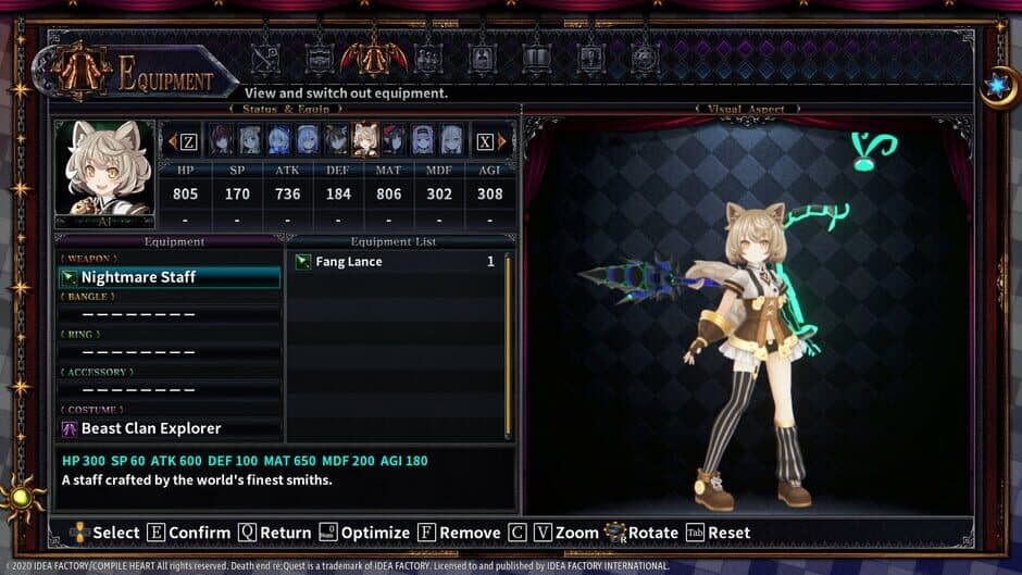 Скриншот 8 из Death end re;Quest 2 - Ultimate Weapon Set