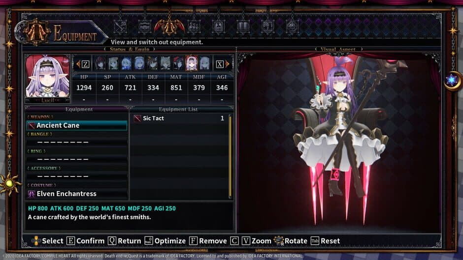 Скриншот 2 из Death end re;Quest 2 - Ultimate Weapon Set