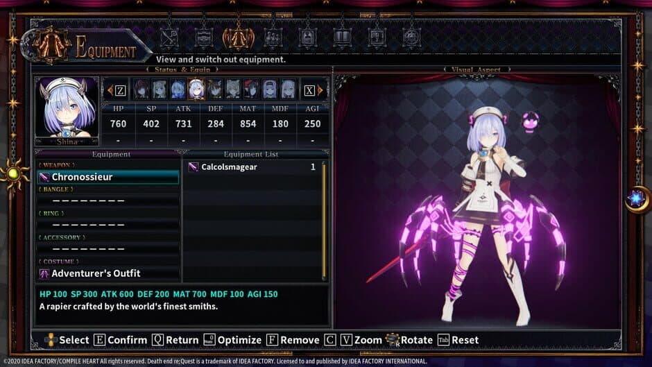 Скриншот 3 из Death end re;Quest 2 - Ultimate Weapon Set
