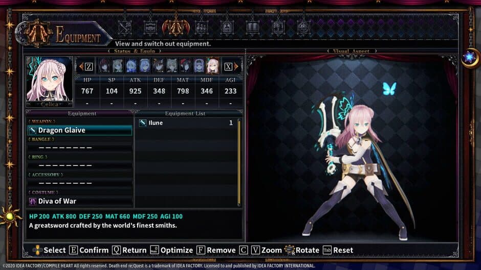 Скриншот 4 из Death end re;Quest 2 - Ultimate Weapon Set