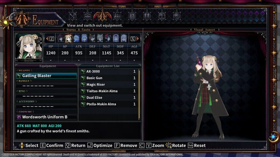 Скриншот 6 из Death end re;Quest 2 - Ultimate Weapon Set