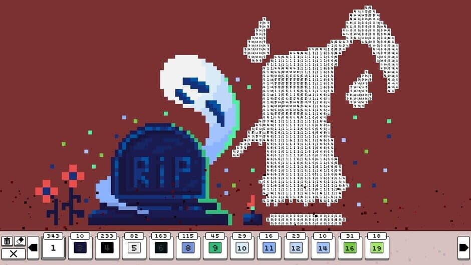 Скриншот 5 из Coloring Pixels: Halloween 3 Pack