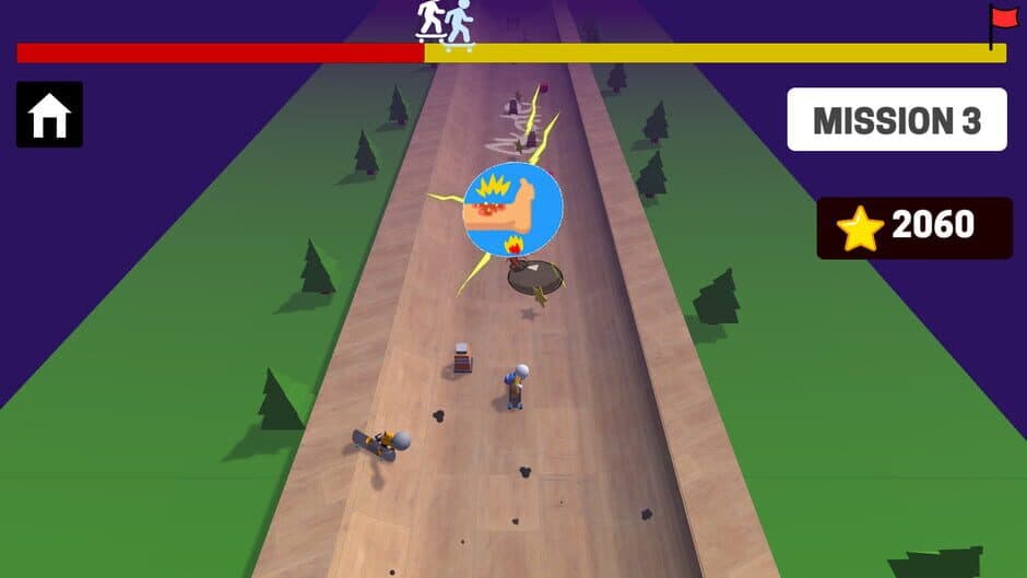 Скриншот 4 из Two Skateboards Driving Simulator