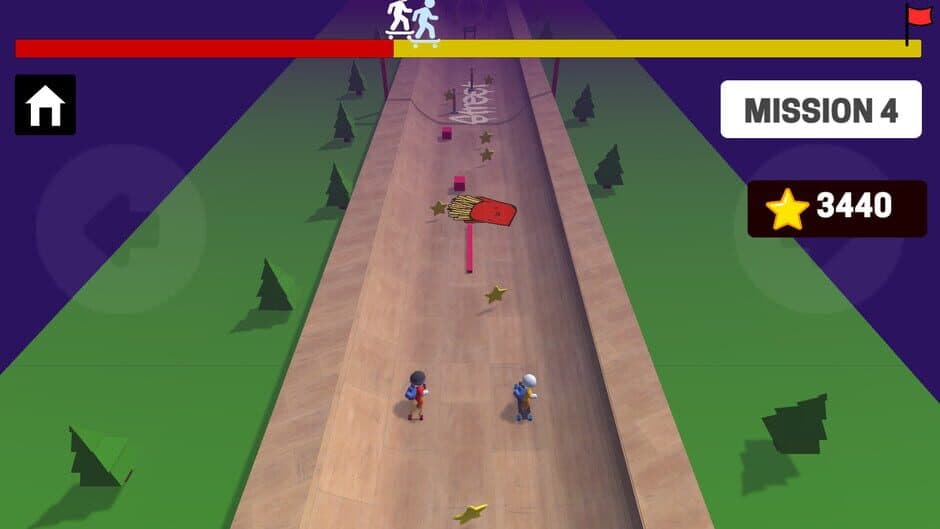 Скриншот 7 из Two Skateboards Driving Simulator