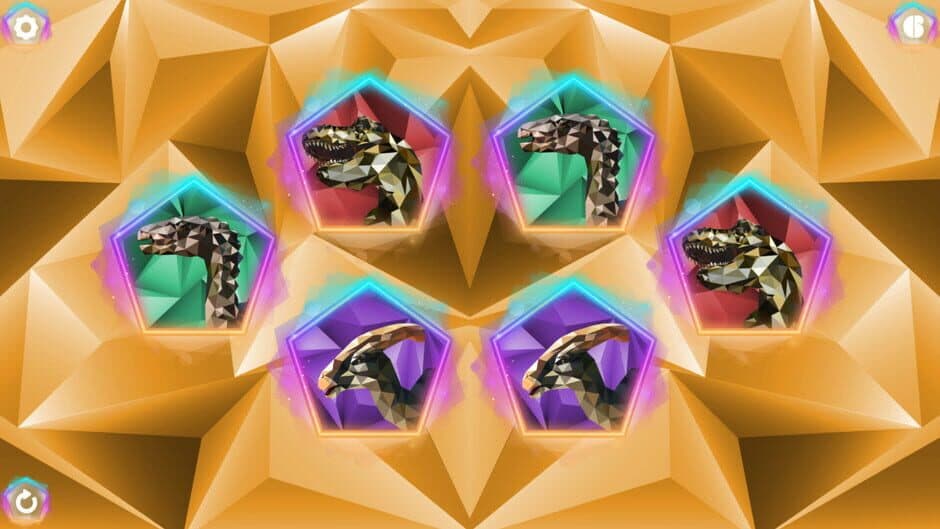 Скриншот 5 из Poly Memory: Dinosaurs