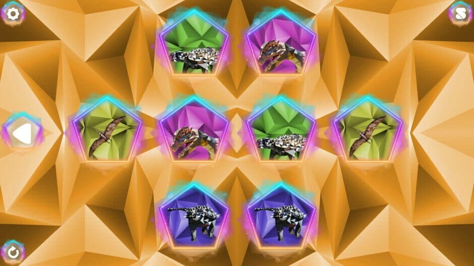 Скриншот 3 из Poly Memory: Dinosaurs