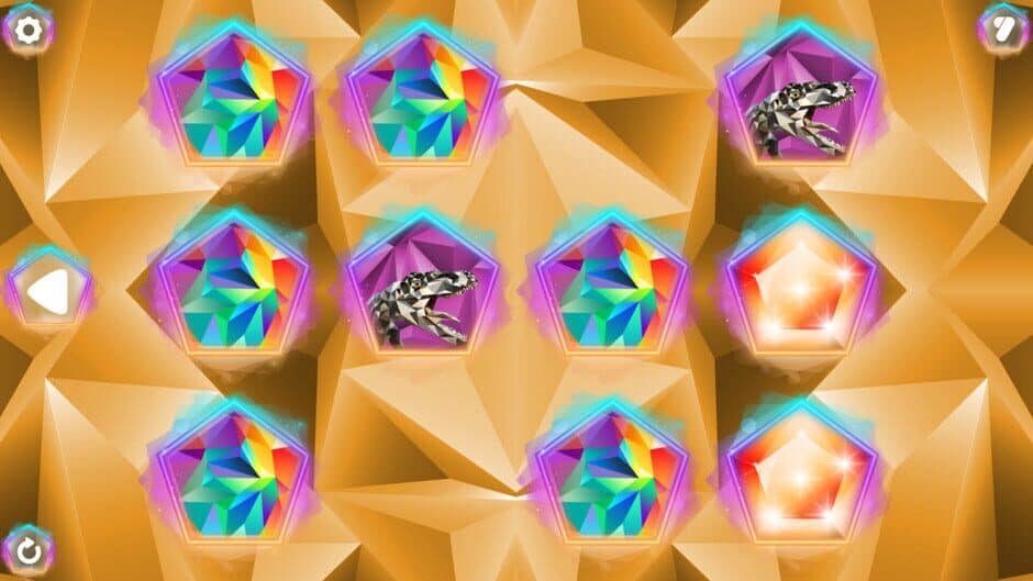 Скриншот 1 из Poly Memory: Dinosaurs