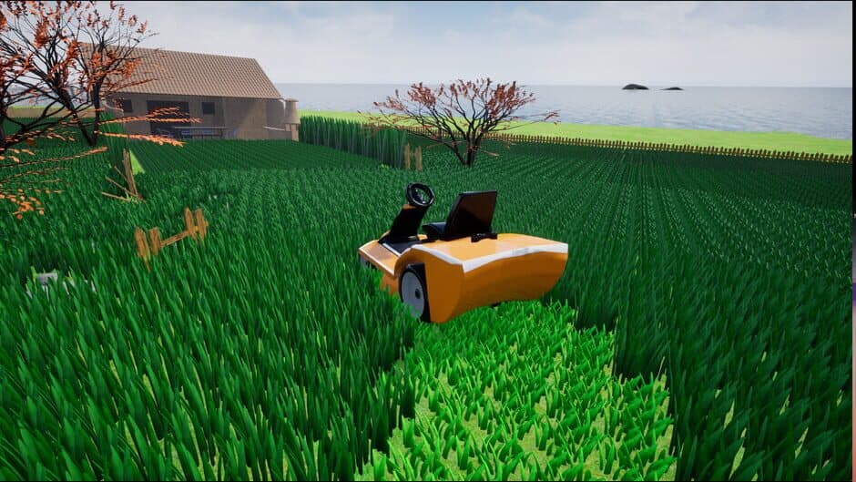 Скриншот 2 из Relaxing Lawnmower Simulator