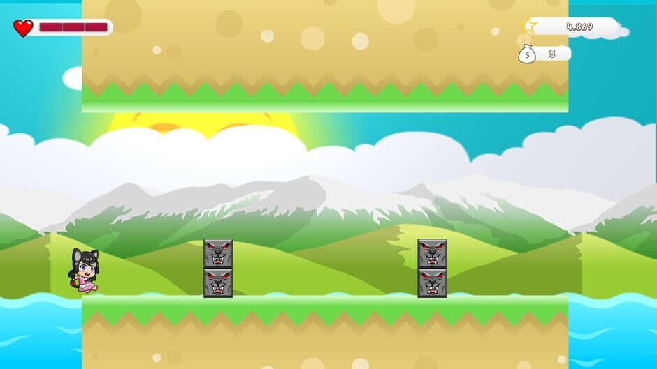 Скриншот 2 из Anime Catgirl Runner