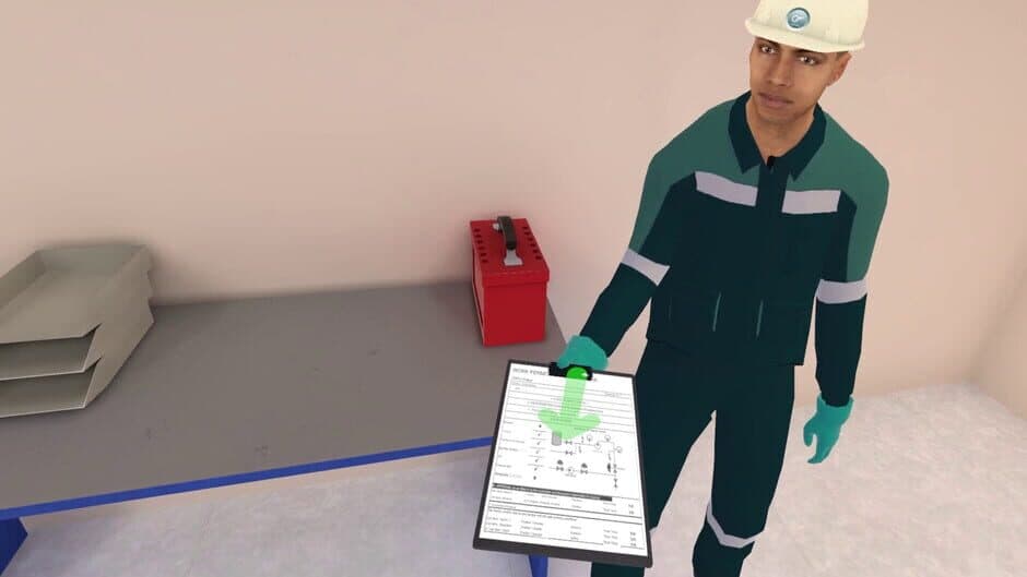 Скриншот 2 из Maintenance Safety: Pipes and Acids - VR Training