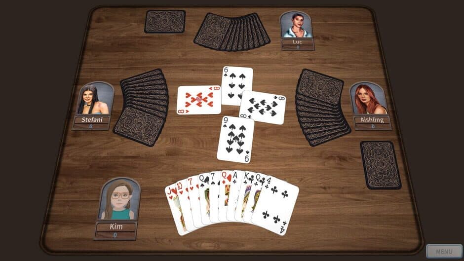 Скриншот 3 из GrassGames Hearts 3