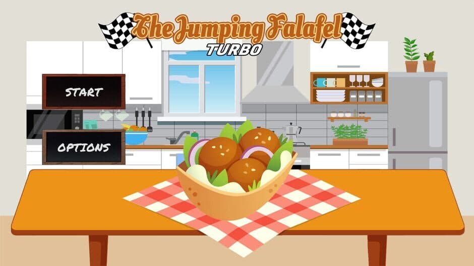 Скриншот 1 из The Jumping Falafel: Turbo