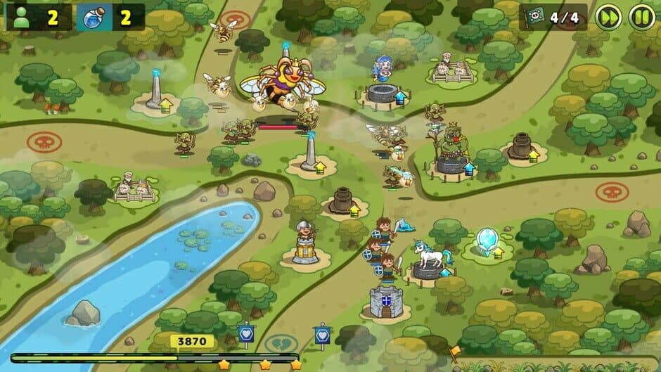 Скриншот 1 из Luna & Monsters TD: The Deprived Magical Kingdom
